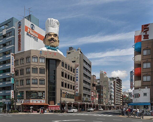 Kappabashi Kitchen Street in Asakusa for everything you never knew you needed for your kitchen.