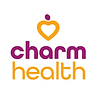Charm Health logo: a heart symbol at the top