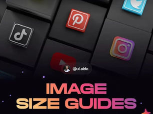 Image Size Guide for Social Medias