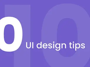 10 essential UI (user-interface) design tips