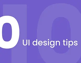 10 essential UI (user-interface) design tips