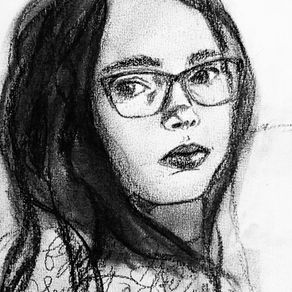 Rylie Charcoal Portait