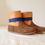 Thumbnail: Cognac suede botas Blue