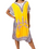 Thumbnail: Womens Dress Cotton Kaftan Dress Summer Mid African Beach Tshirt Printed Top