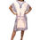 Thumbnail: Womens Dress Cotton Kaftan Dress Summer Mid African Beach Tshirt Printed Top