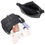 Thumbnail: Ladies Handbag Classic Satchel Work Holiday Bag Black Office Bag Womens Handbag