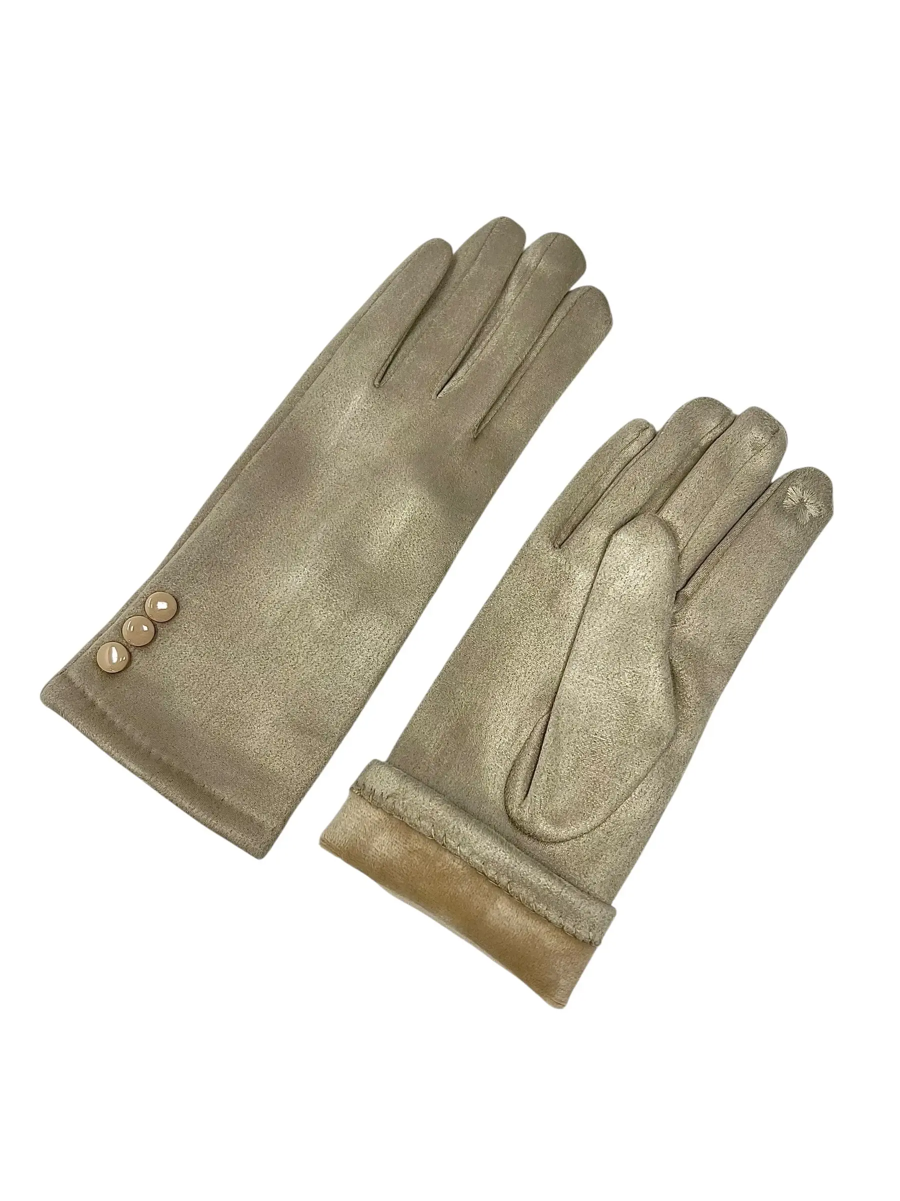 Women touch gloves Fur Lining Extra Warm
