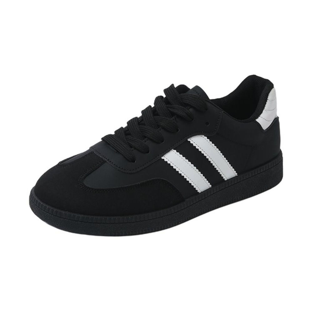 Women's Fashion Tennis Sneakers Flats Lace-up Vulcanized Shoes Autumn Outdoor Tr