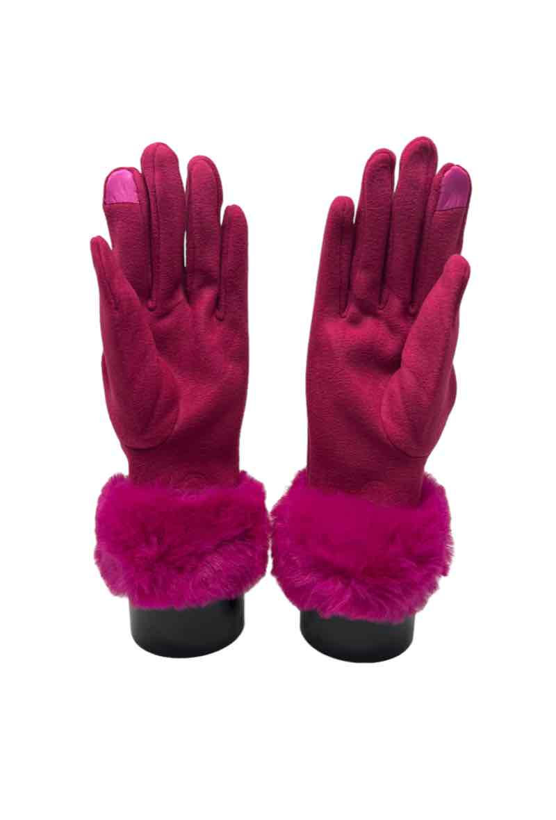 Thumbnail: Women's Gloves Fur Lining Extra Warm Touch Screen Stylish Soft Winter Gloves