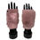 Thumbnail: Ladies Winter Warm Stylish fur gloves Half finger mitten Faux fur Gloves