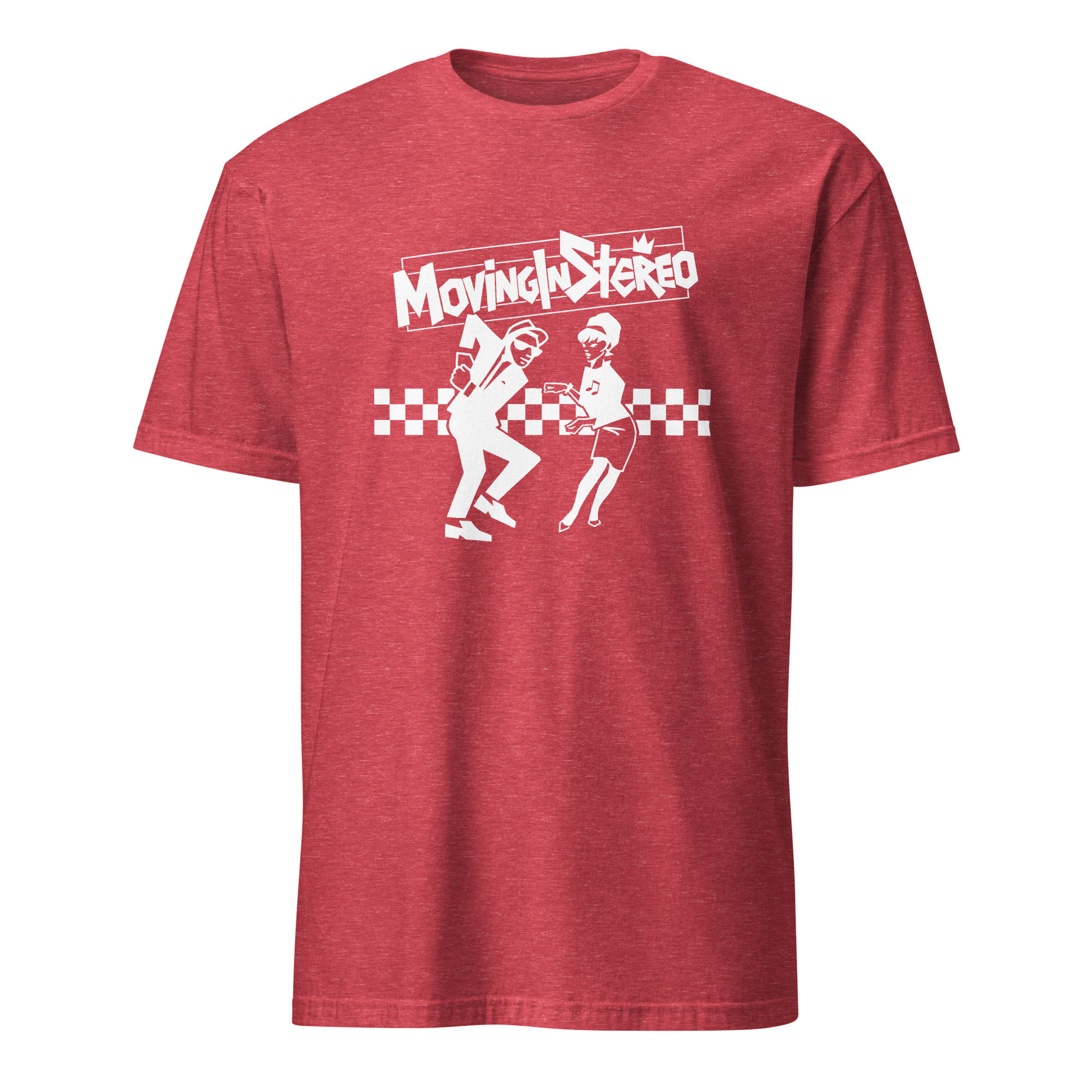 MovingInStereo - Ska Homage T-Shirt Heather Unisex