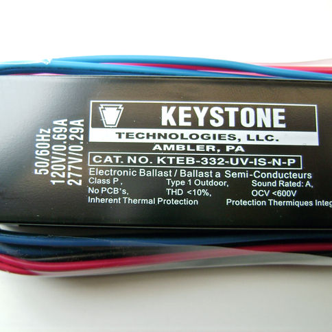 10x Keystone KTEB-332-UV-IS-N-P 3 Lamp T8 Ballast CrosRef GE-332-MAX-N/ULTRA