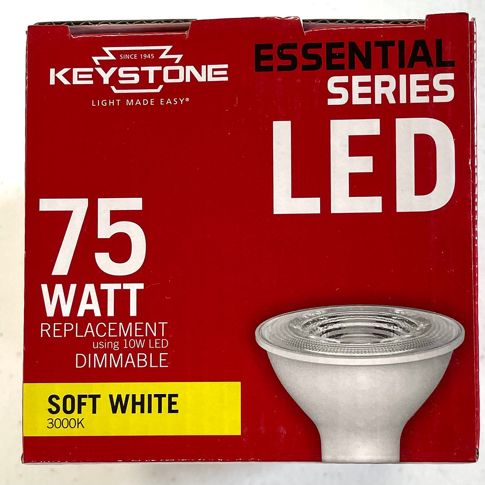 KT-LED10PAR30-NF-830 10W PAR30 3000K Long Neck LED Narrow Flood Light Bulb