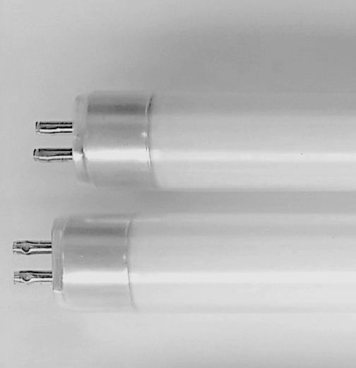 2x TCP F54/T5/HO/850/SS 54W T5 5000K Shatter Shield 4' Fluorescent Light Bulb