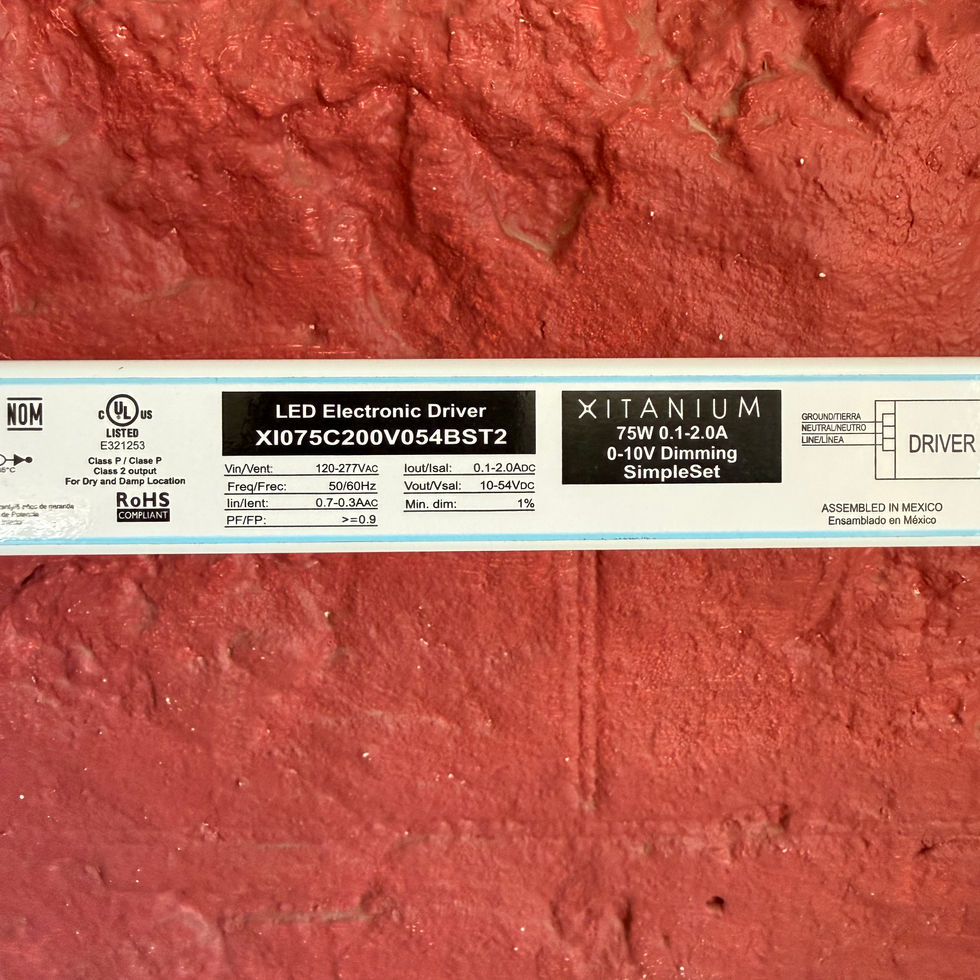 Advance XITANIUM XI075C200V054BST1 75W Programmable LED Electronic Driver