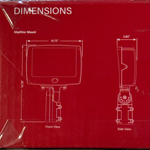 Keystone 75W Power and Color Select LED Flood Light w/ Photocell