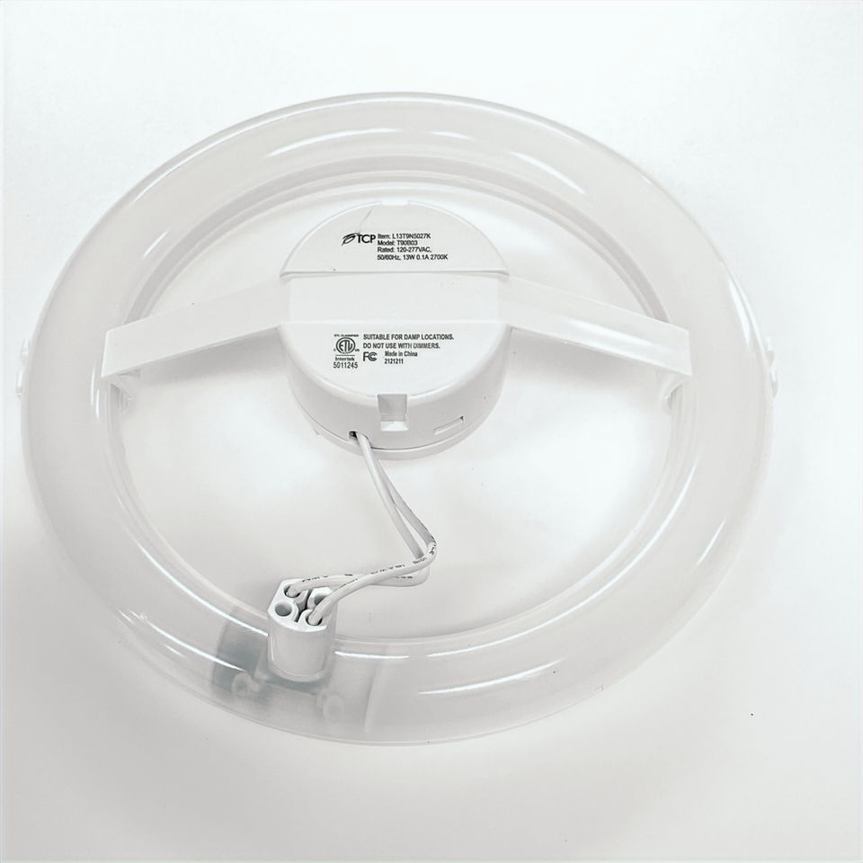 TCP L13T9N50 13W T9 Circline LED Lamp Replaces TCP 12536Q & 30-32W Circle Bulb