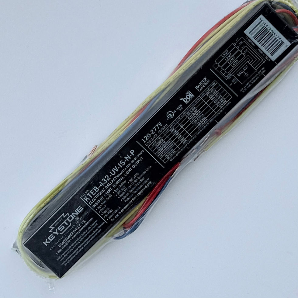 KTEB-432-UV-IS-N-P Keystone Fluorescent 4B T8 Instant Start Ballast 120/277V