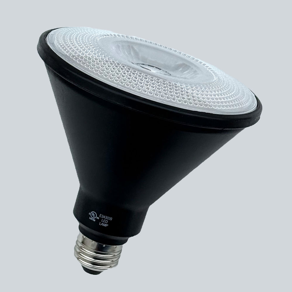TCP LED17P38D30KFL-B 15W Black (120W Equal) PAR38 3000K Dimmable LED Flood Light Bulb