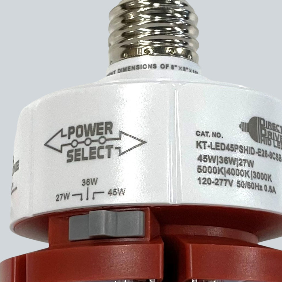 Keystone 18/22/27W Adjustable 30/40/50K LED Cob Bulb KT-LED27PSHID-E26-8CSB-D