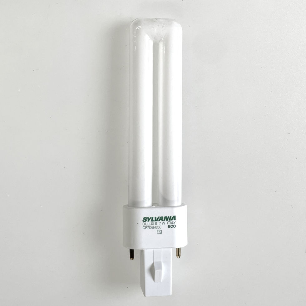 CF7DS/850/ECO Sylvania 21275 7W 5000K Single Tube 2 Pin G23 Base CFL Light Bulb