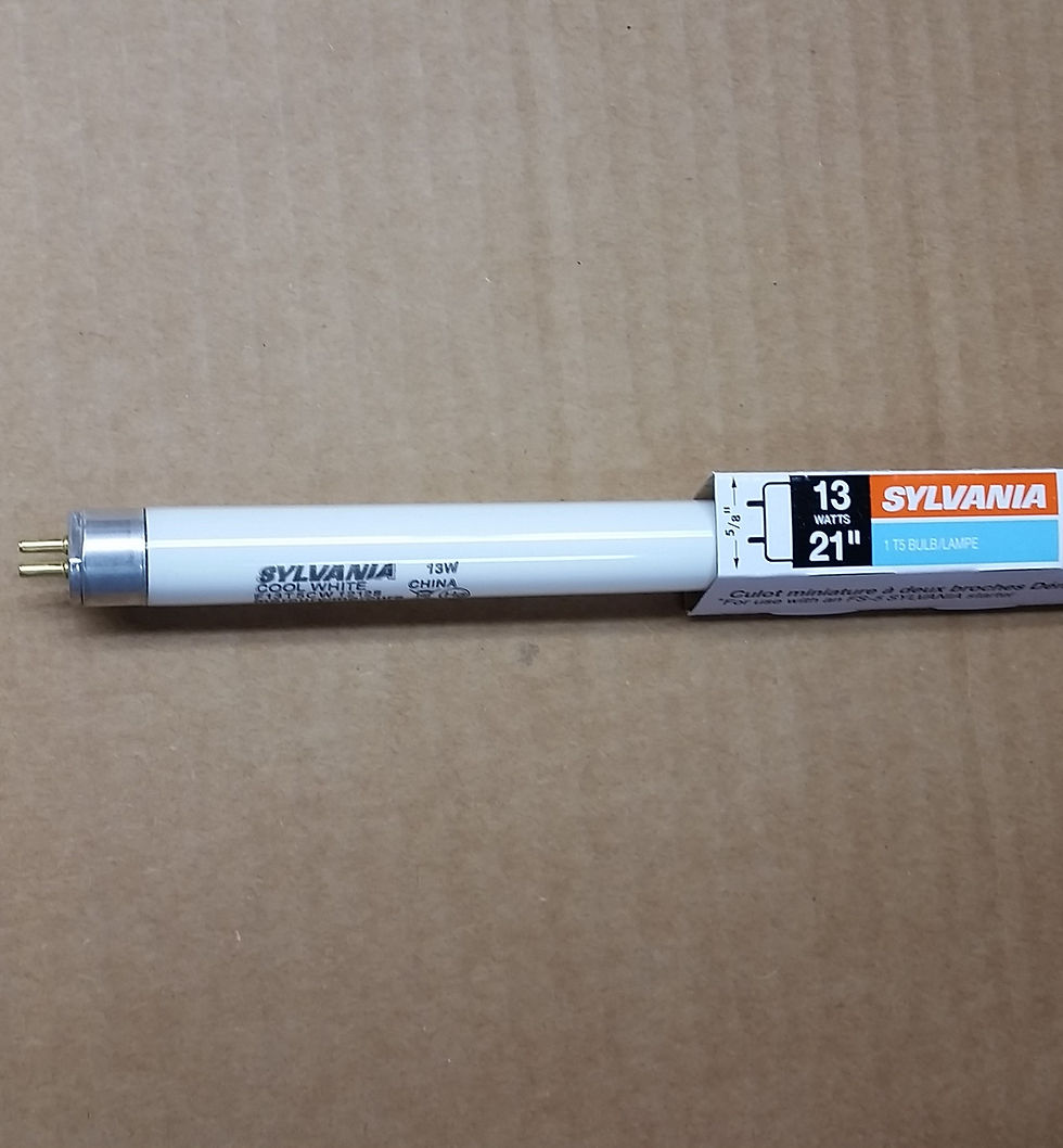 1x Sylvania F13T5/CW 13W T5 21" 4200K Cool White Linear Fluorescent Tube Bulb