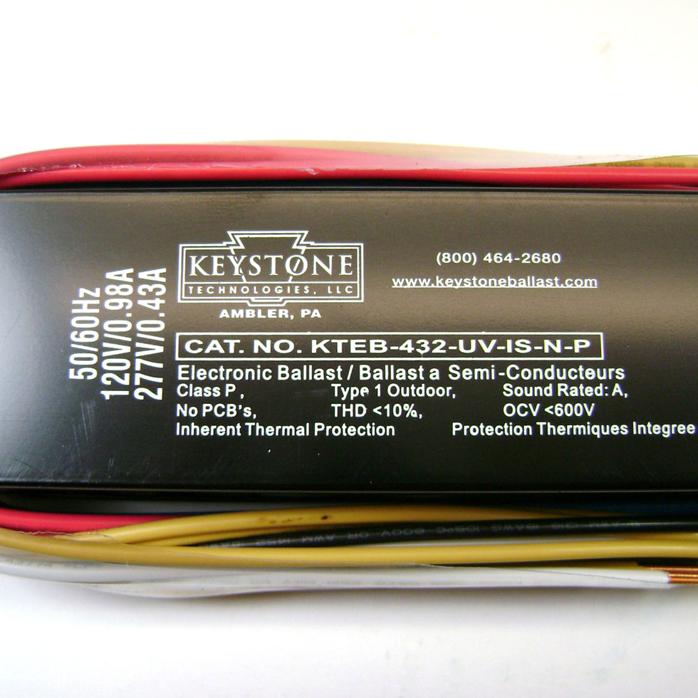 KTEB-432-UV-IS-N-P Keystone Fluorescent 4B T8 Instant Start Ballast 120/277V