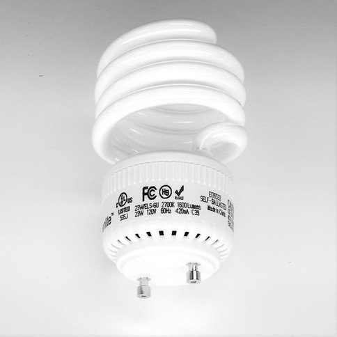 Greenlite 23W/ELS-GU24 23W (100W Equal) GU24 2700K Mini Spiral CFL Light Bulb