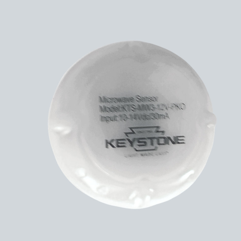 Keystone KTS-MW3-12V-PKO Microwave Occupancy Motion Sensor for High Bay Light