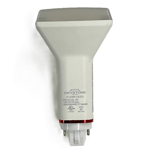 Keystone KT-LED94P-V-8CSE-S 9.5W 4-Pin Color Select Ballast Compatible LED Bulb