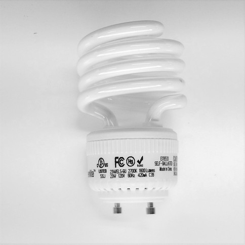 Greenlite 23W/ELS-GU24 23W (100W Equal) GU24 2700K Mini Spiral CFL Light Bulb