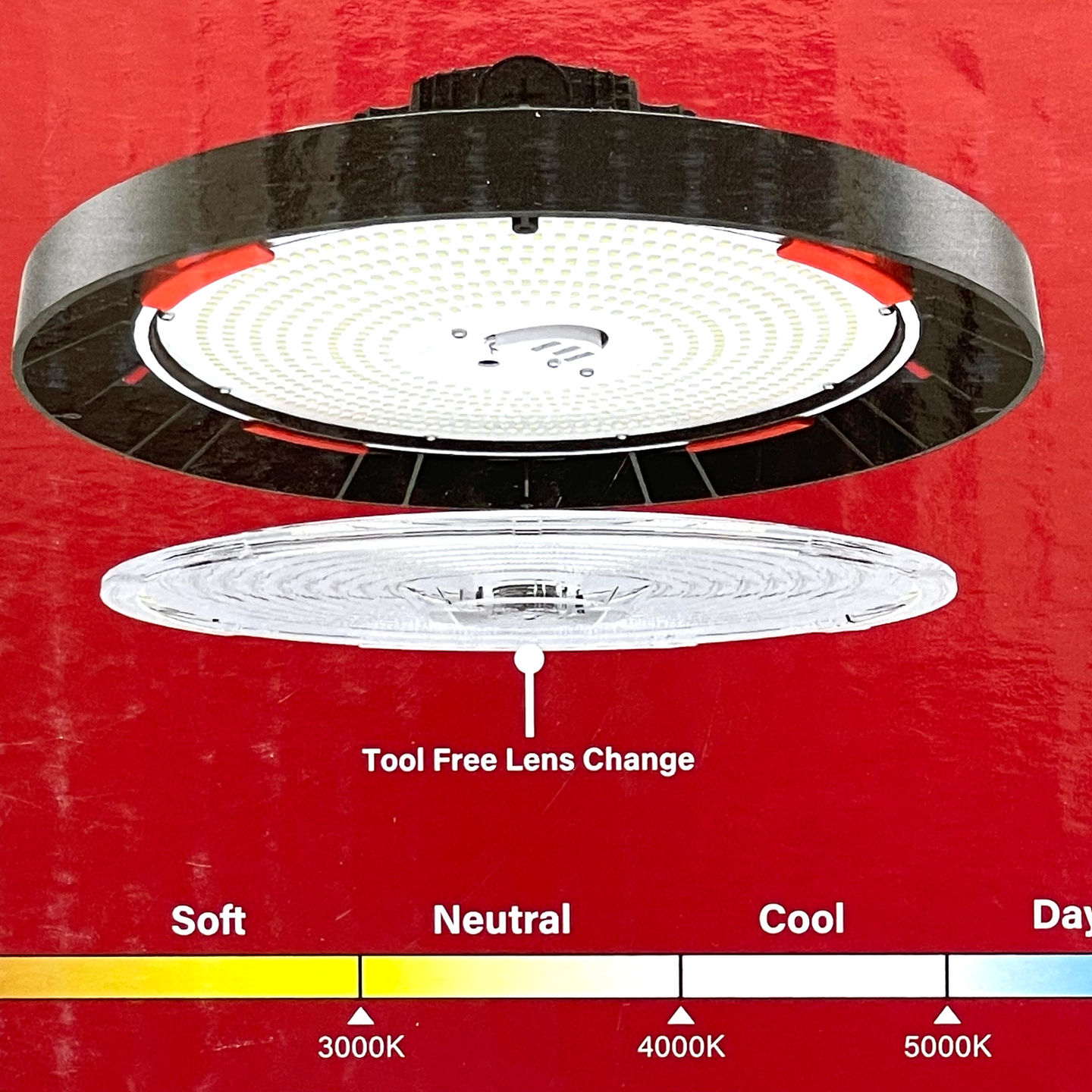 Keystone KT-RHLED200PS-14CD-OSD-8CSB-VDIM-P UFO High Bay LED 200 150 100 Watt