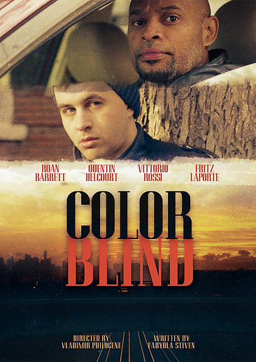 Color Blind poster, Roan Barrett, Quentin Delcourt