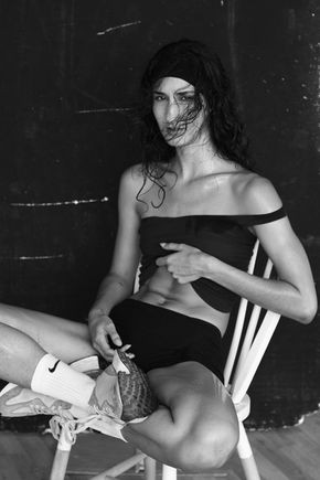 Foto para book de modelo, en Barcelona por Alberto Baucis