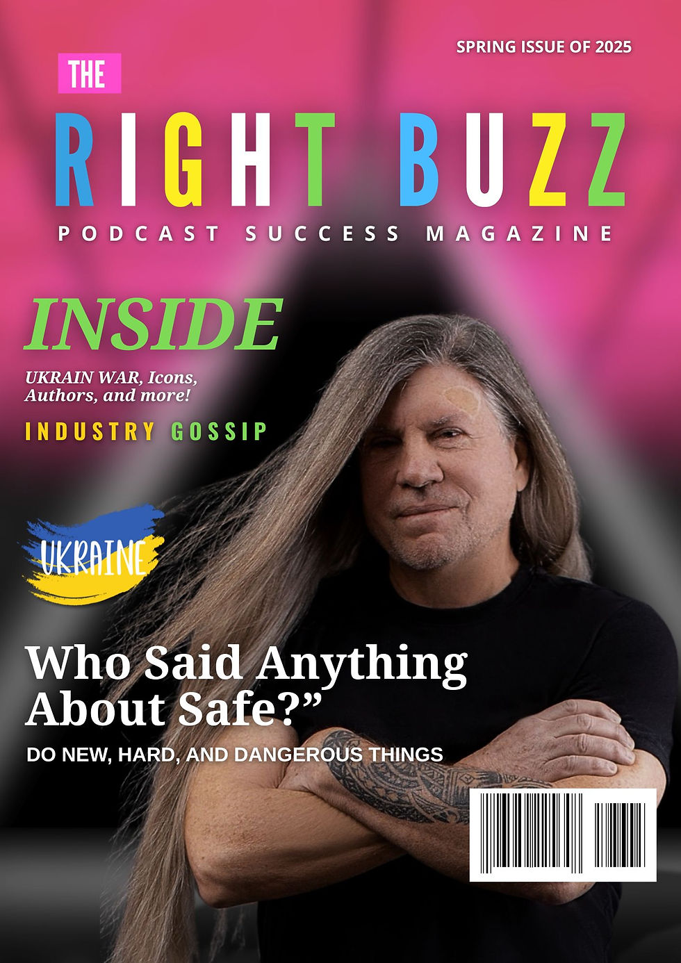 Magazine poster