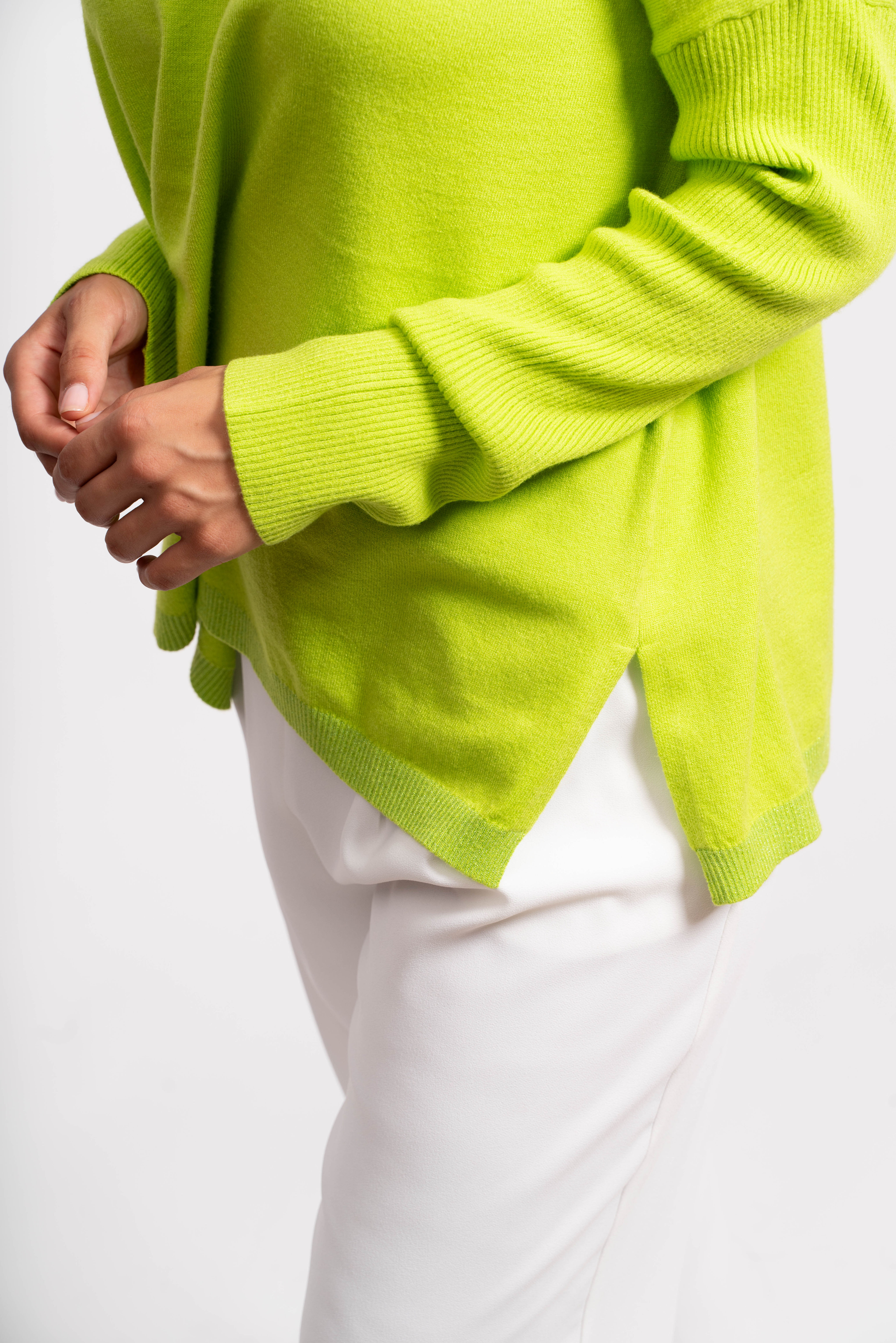 Pull oversize avec fils de Lurex®