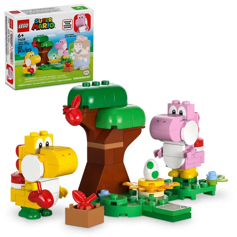 LEGO 71428 Super Mario Uitbreidingsset: Yoshi's eigenaardige woud