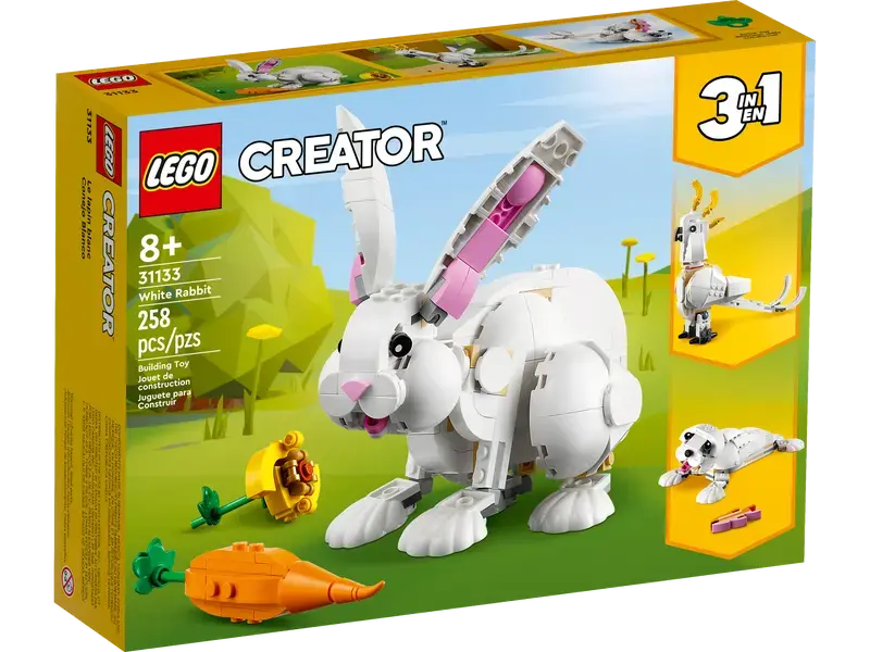 LEGO 31133 Creator Wit Konijn
