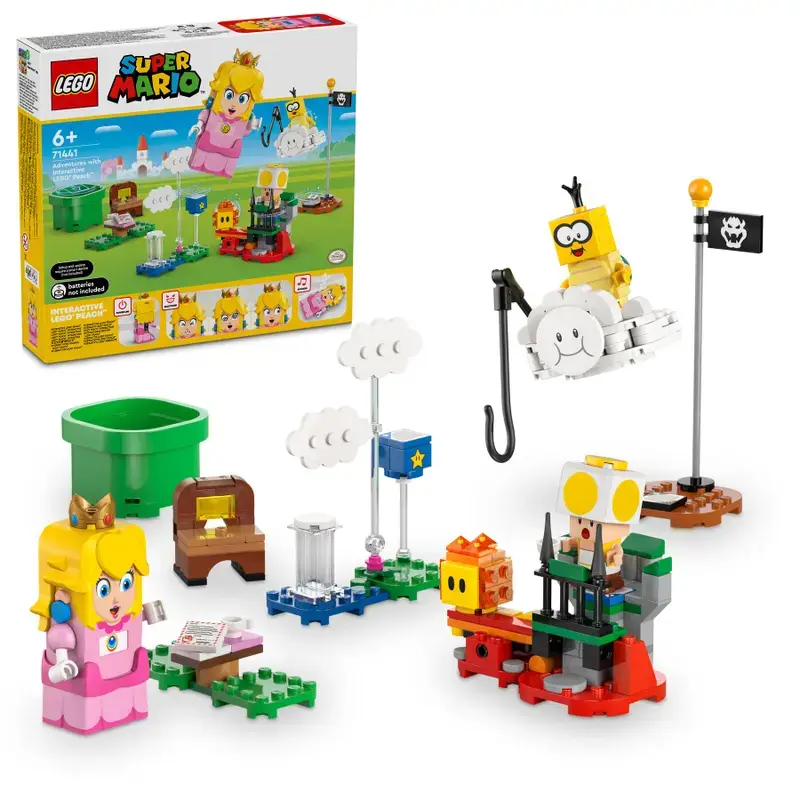 LEGO 71441 Super Mario Avonturen met interactieve LEGO Peach
