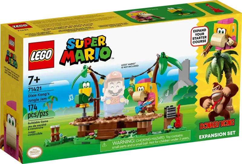LEGO 71421 Mario Uitbreidingsset: Dixie Kongs Jungleshow