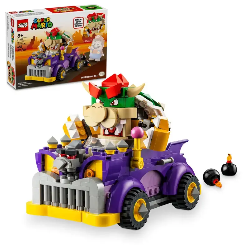 LEGO 71431 Super Mario Uitbreidingsset: Bowsers bolide