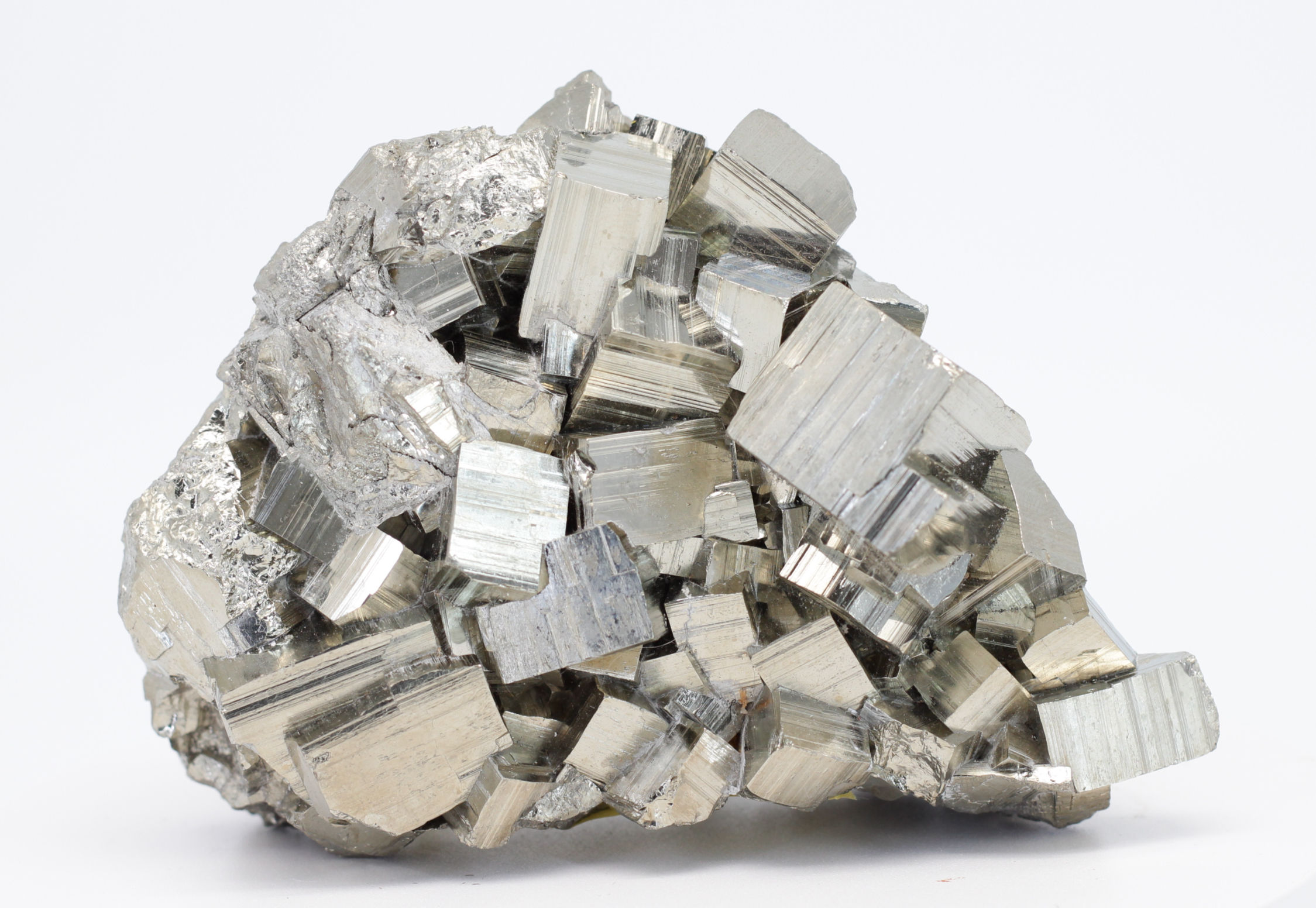 Exclusive Pyrite Crystal Cluster with Cubic Formations 8cm PYR001