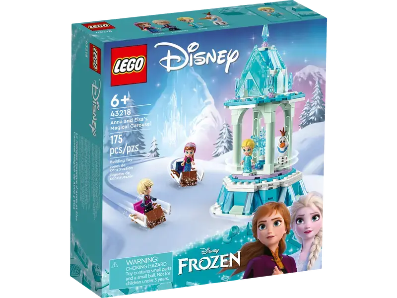 LEGO 43218 Disney Princess De magische draaimolen van Anna en Elsa