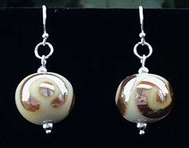 lampwor bead earrings