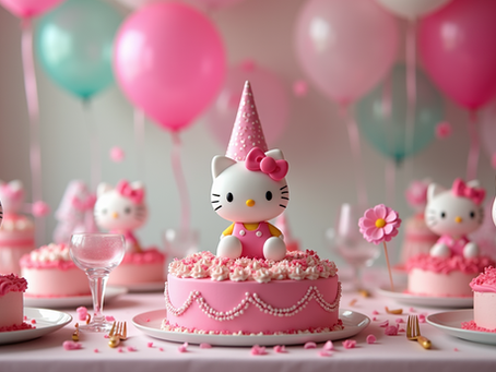 Hello Kitty Birthday Bash Ideas for Girls