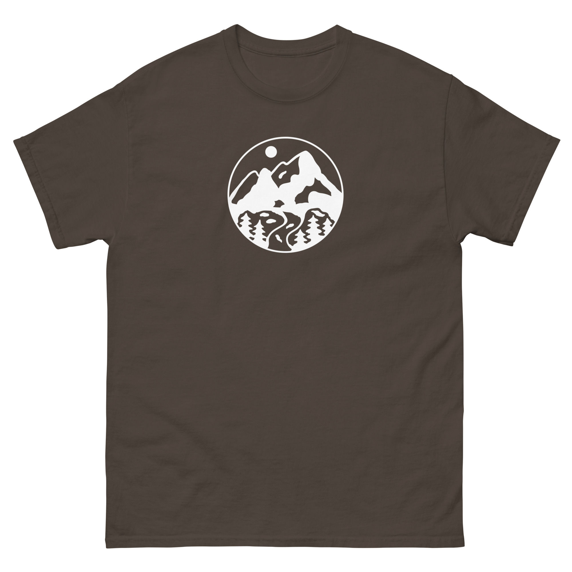 Classic T-Shirt Mountain White