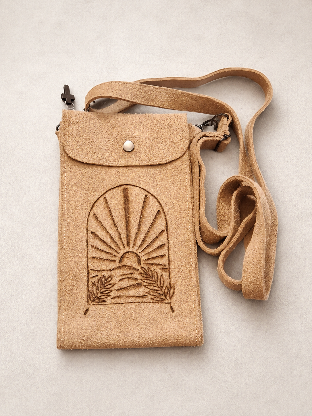 3-Pocket Crossbody - Sunrise Landscape
