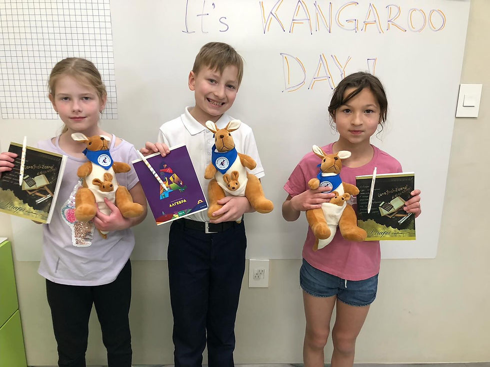 Participating in Kangaroo Math Competition 2025