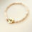 Thumbnail: Clover | 18K Gold Plated Pearl Flower Bracelet