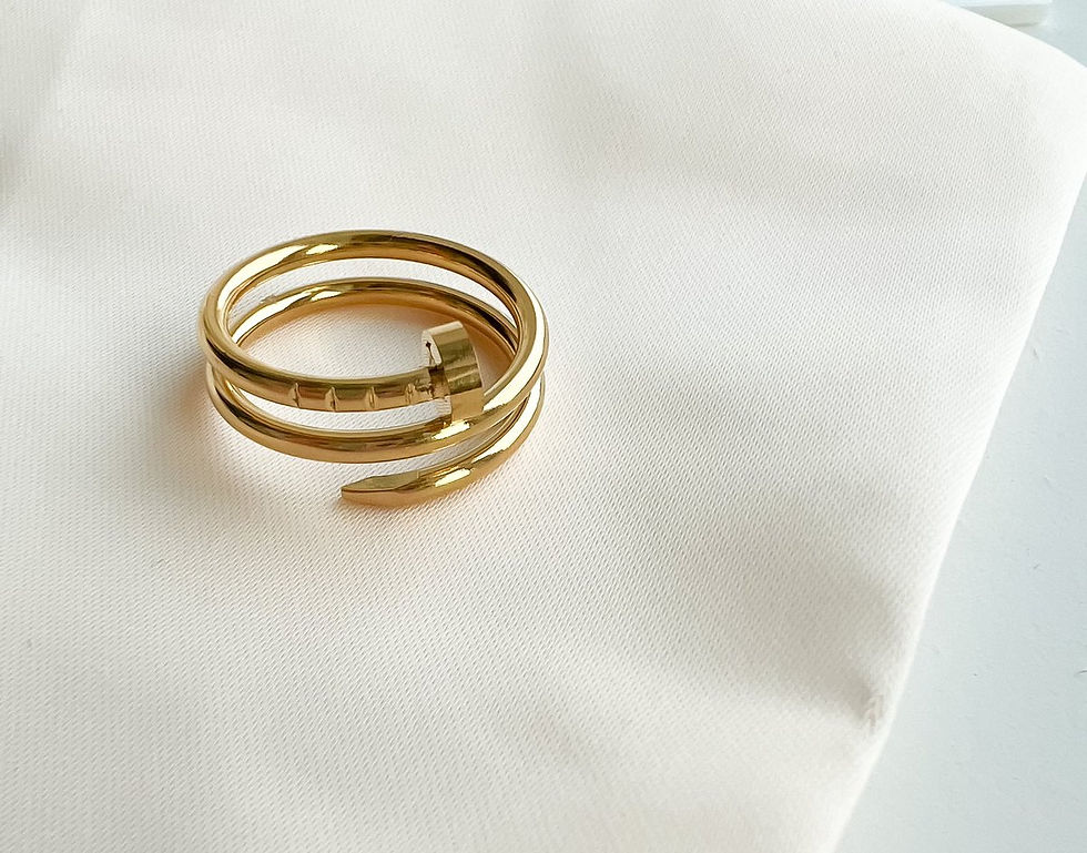 Echidna | 18K Gold Plated Wrap Ring